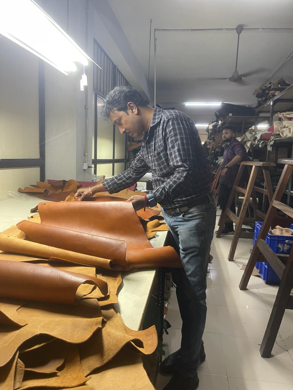 WE CONDUCT ONLY INSPECTION JOB ON BEHALF OF OUR FOREIGN BUYERS AND ENSURE THE LEATHER GOODS QUALITY AS INTERNATIONAL STANDARD